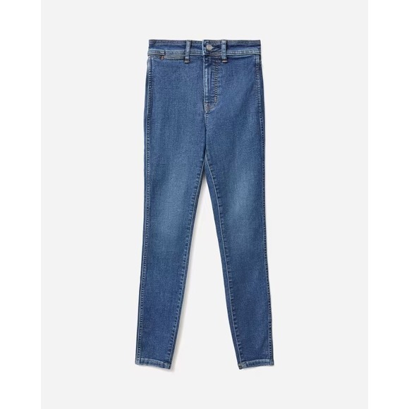 Everlane Womens High Skinny Blue Jean Size 30 Ankle Denim Stretch - Picture 1 of 4